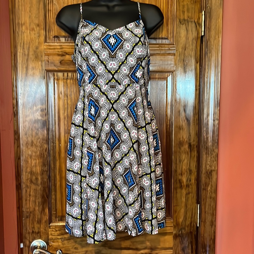 Aztec Print Summer Dress
